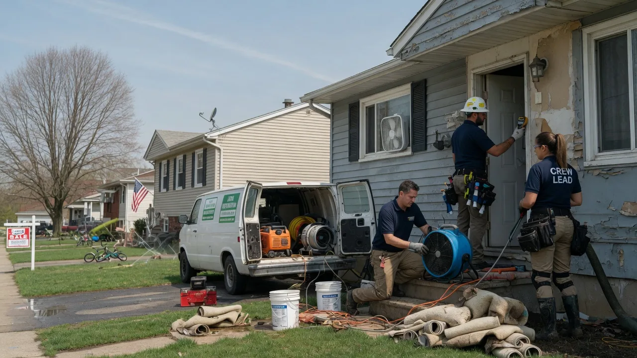 Flood Cleanup in Woodward, IA near me